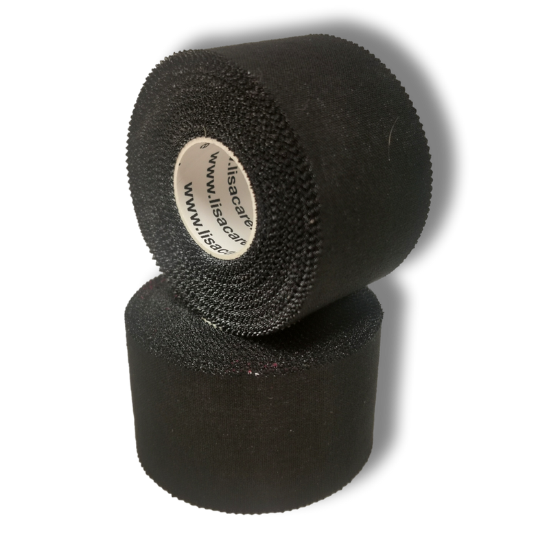LisaCare Sport Tape 3,8cm x 5m - 2er Set Schwarz oder Weiß-HEALTH_PERSONAL_CARE-EKNA GmbH & Co. KG