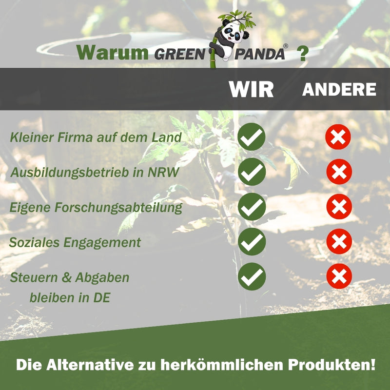 GreenPanda - 100% biologisch - Heidelbeer- & Blaubeeredünger - 1 Liter-ABIS_LAWN_AND_GARDEN-EKNA GmbH & Co. KG