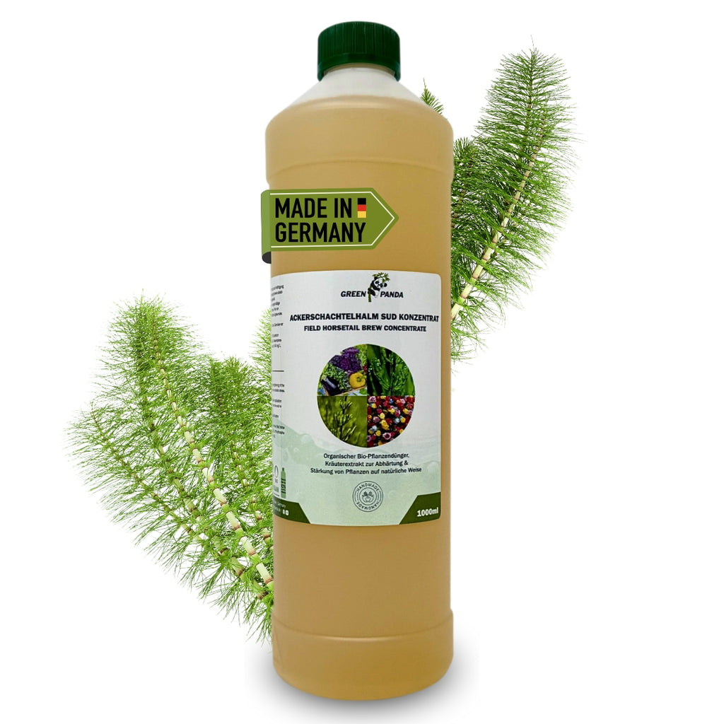 GreenPanda - 100% biologisch - Acker-Schachtelhalm-Konzentrat -  Pflanzenstärkungsmittel