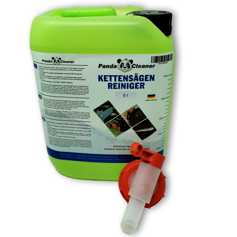 PandaCleaner Kettensägen-Reiniger - Harzlöser - 5 Liter Kanister-Reiniger-EKNA GmbH & Co. KG