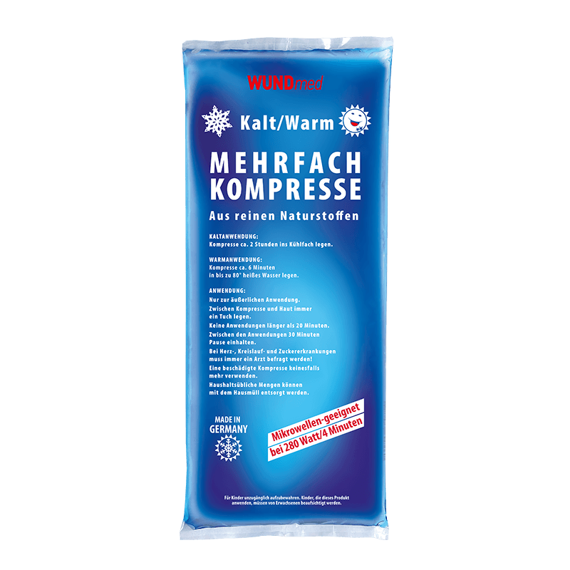 Wundmed - 5 x Mehrfach-Kompresse - Kalt/Warm - 28,5cm x 11,5cm-HEALTH_PERSONAL_CARE-EKNA GmbH & Co. KG