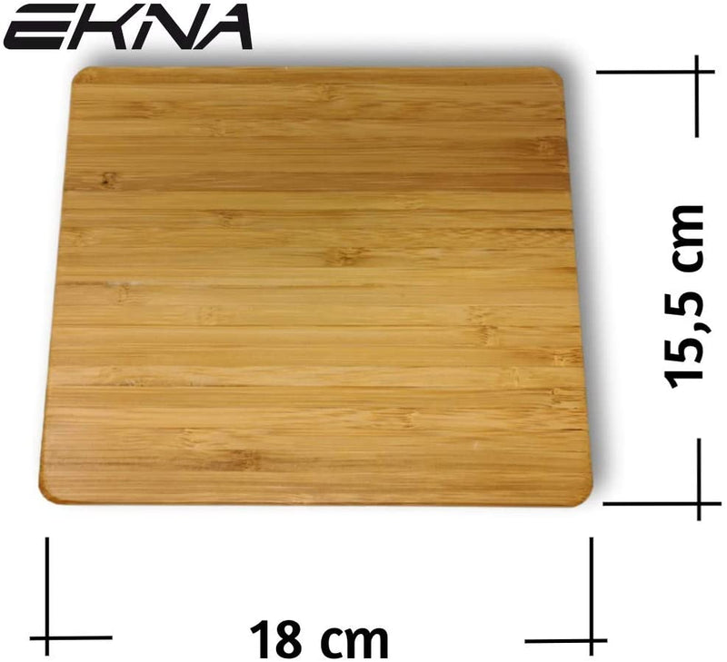 EKNA Drehbox Holz - Drehunterlage - Magnetisch Verschließbar - 15,5cmx18cmx4cm-HOME-EKNA GmbH & Co. KG
