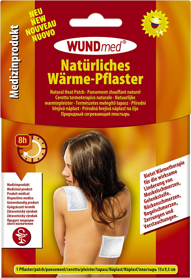 Wundmed - 5x Wärmepflaster - Schmerzpflaster - Wärmekissen 13cm x 9,5cm-HEALTH_PERSONAL_CARE-EKNA GmbH & Co. KG
