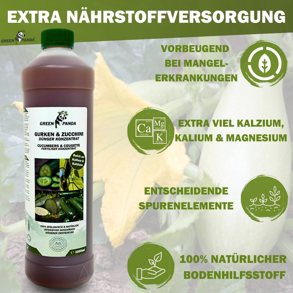 Jetzt Gurken- & Zucchini Dünger
