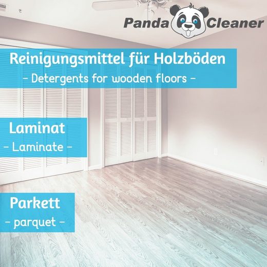 PandaCleaner Holzboden Reiniger & Pflege - Fußbodenreiniger - 1000ml-Reiniger-EKNA GmbH & Co. KG