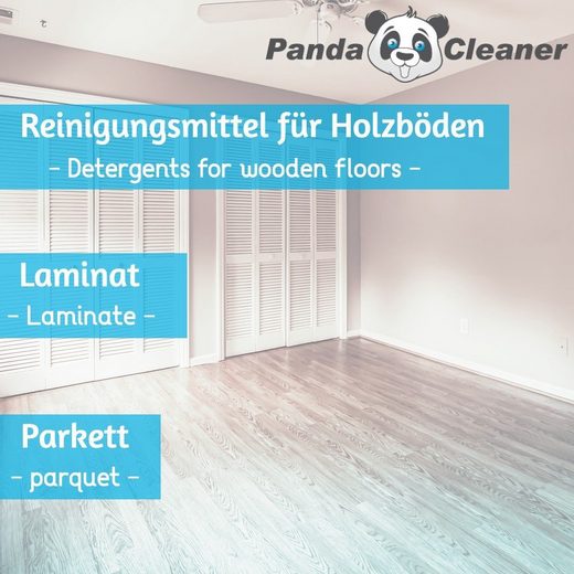 PandaCleaner Holzboden Reiniger & Pflege - Fußbodenreiniger - 1000ml-Reiniger-EKNA GmbH & Co. KG