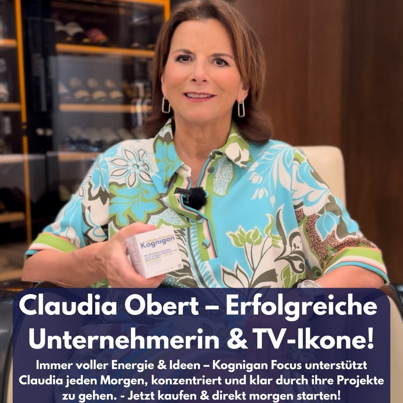 Kognigan Focus Supplements - Gehirn Kapseln - Brain Booster für Konzentration-, Gedächtnis- & mentale Unterstützung-Nahrungsergänzungsmittel-EKNA GmbH & Co. KG