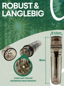 EKNA 3-in-1 Drehmaschine mit Grinder & Aufbewahrung - Kräutermühle mit Befüllung-Freizeit & Trends-EKNA GmbH & Co. KG