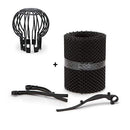 EKNA 18m Dachrinnenschutz - Laubschutz Gitter - Dachrinnen/Regenrinnen + 4x Fallrohrschutz-Dachrinnenschutz-EKNA GmbH & Co. KG