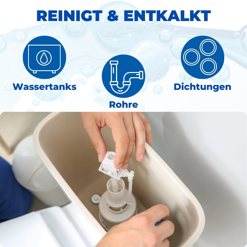 PandaCleaner Spülkasten-Reiniger - Toilettenspülkasten Entkalker - 1000ml-Reiniger-EKNA GmbH & Co. KG