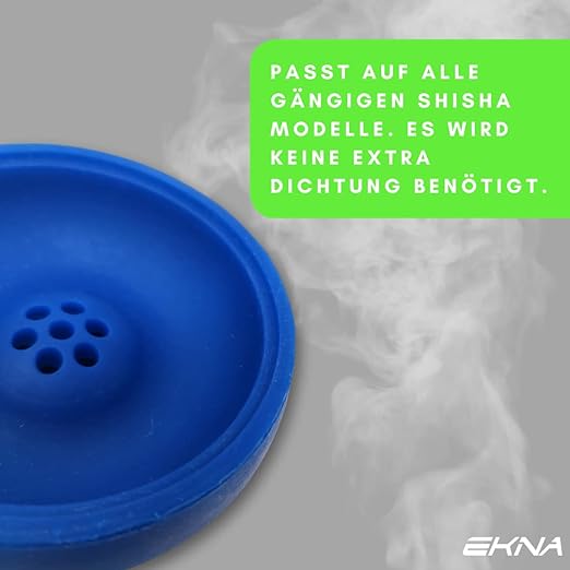 EKNA Shisha Kopf - Silikonkopf - Tabakkopf für Wasserpfeifen - Unzerbrechlich-EKNA GmbH & Co. KG