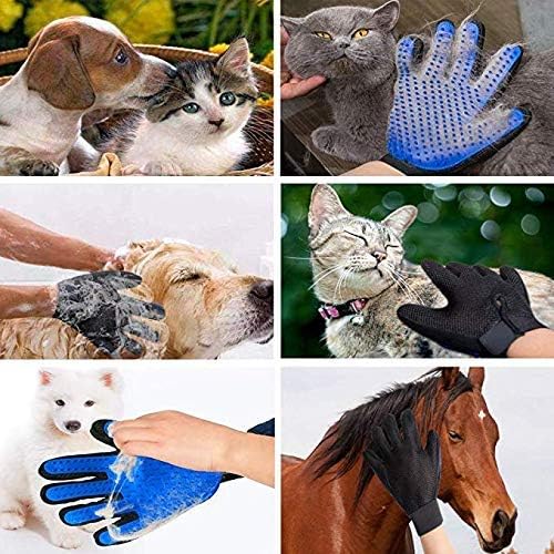 WEPO - Haustier Fellpflegehandschuh - Enthaarungshandschuhe - Schwarz oder Orange-PET_SUPPLIES-EKNA GmbH & Co. KG