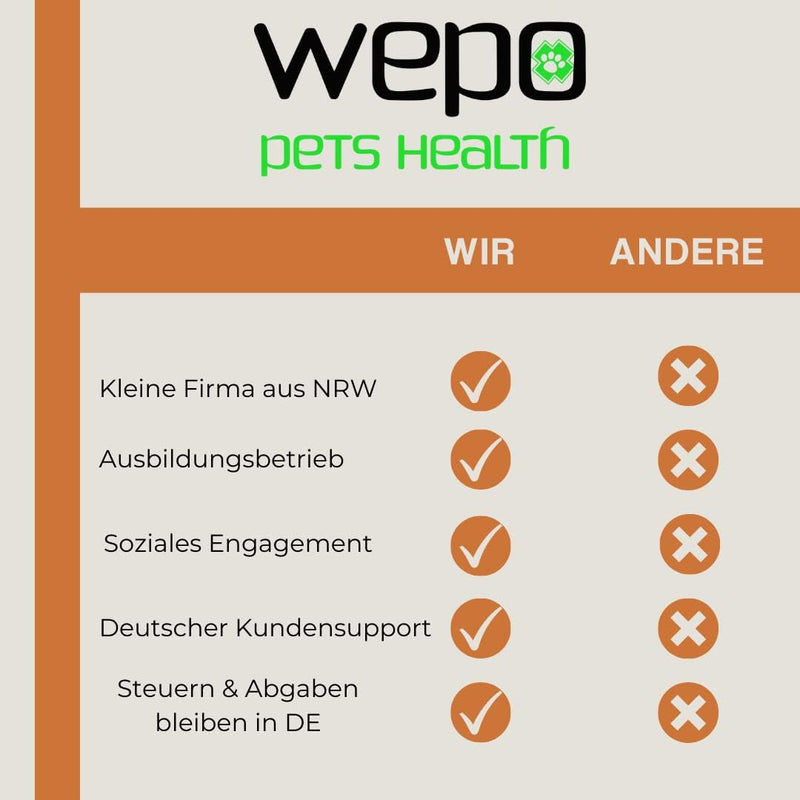 WEPO - Hundeball 3er Set - Ø 6cm - Kauspielzeug - Robuster Wurfball 200g-PET_SUPPLIES-EKNA GmbH & Co. KG