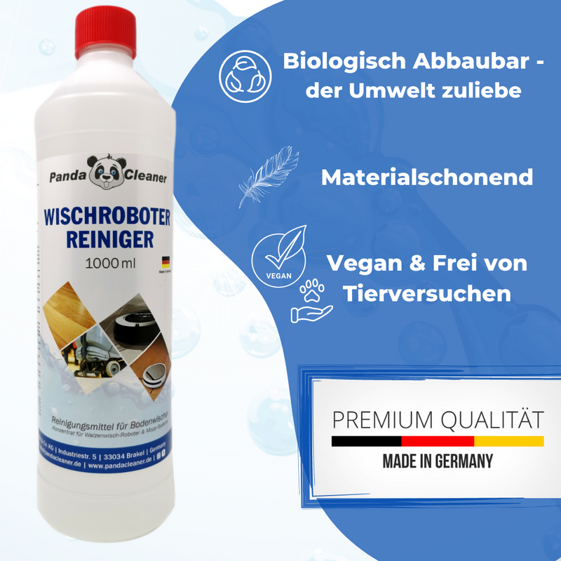PandaCleaner Wischroboter Reinigungsmittel - Bodenwischer Konzentrat - Div. Größen-Reiniger-EKNA GmbH & Co. KG