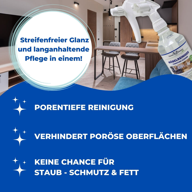 PandaCleaner Möbelreiniger und Pflege - 500ml-Reiniger-EKNA GmbH & Co. KG