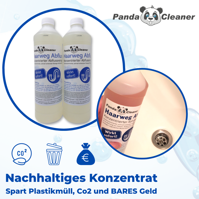 PandaCleaner Ultraschallreiniger Konzentrat - Div. Größen