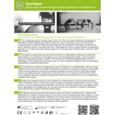 LisaCare Sporttape - 2er Set - 3,8cm x 10m - Weiß & Schwarz-HEALTH_PERSONAL_CARE-EKNA GmbH & Co. KG