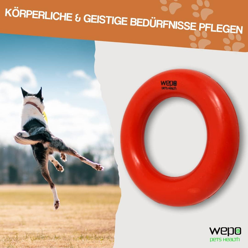 WEPO - Wurfspielzeug Hunde - Kauring Ø 9cm - Div. Farben-PET_SUPPLIES-EKNA GmbH & Co. KG