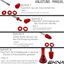 EKNA Diffusor Aufsatz - Silikon 4er Set - Diffusoraufsatz - Schalldämpfer-HOME-EKNA GmbH & Co. KG