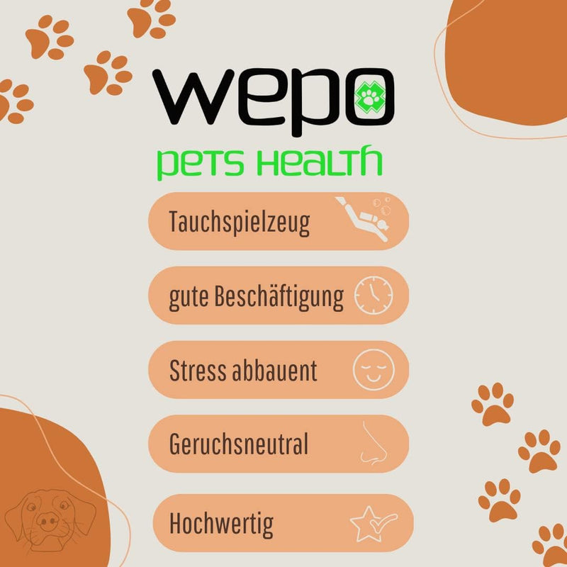 WEPO - Wurfspielzeug Hunde - Kauring Ø 9cm - Div. Farben-PET_SUPPLIES-EKNA GmbH & Co. KG