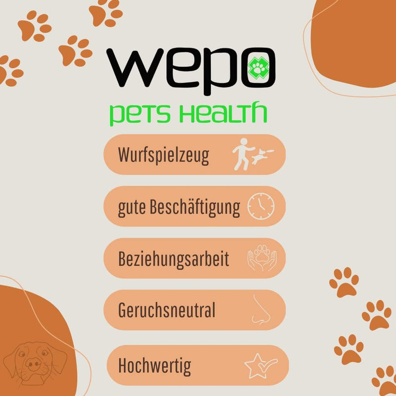 WEPO - Wurfspielzeug Ø 18cm - Hunde Frisbee - Wasserspielzeug - 3er Set-PET_SUPPLIES-EKNA GmbH & Co. KG