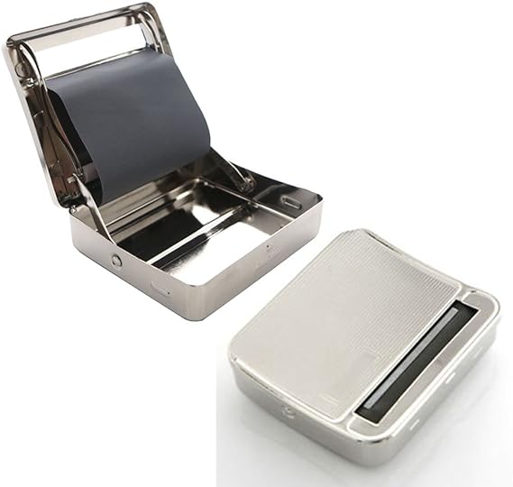Tabak- / Zigarettendose - Automatischer Zigarettendrehfunktion - Metall-HOME-EKNA GmbH & Co. KG
