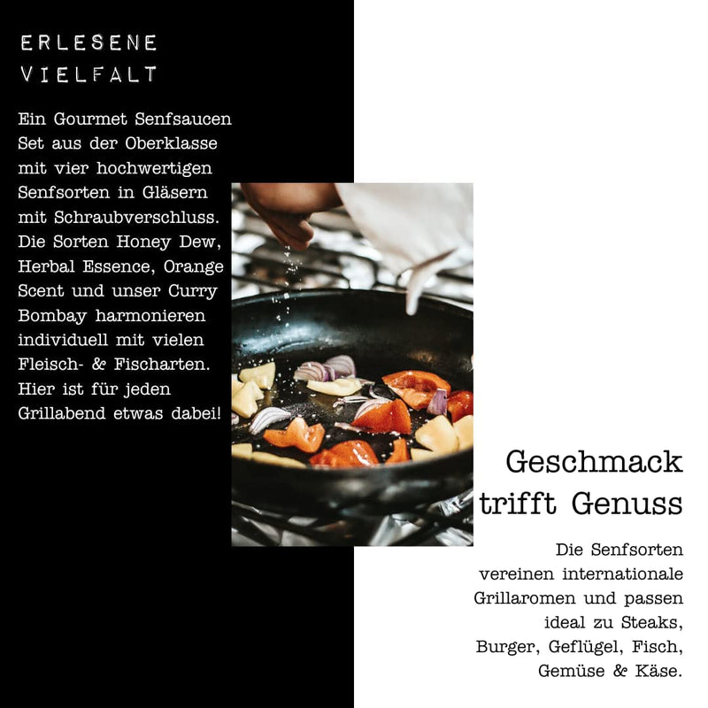 Fred & Fred Senfsaucen - 290g Glas - Versch. Geschmacksrichtungen-GROCERY-EKNA GmbH & Co. KG