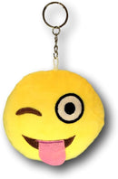 EKNA Emotikon Plüsch Schlüsselanhänger - Smiley Anhänger-TOYS_AND_GAMES-EKNA GmbH & Co. KG