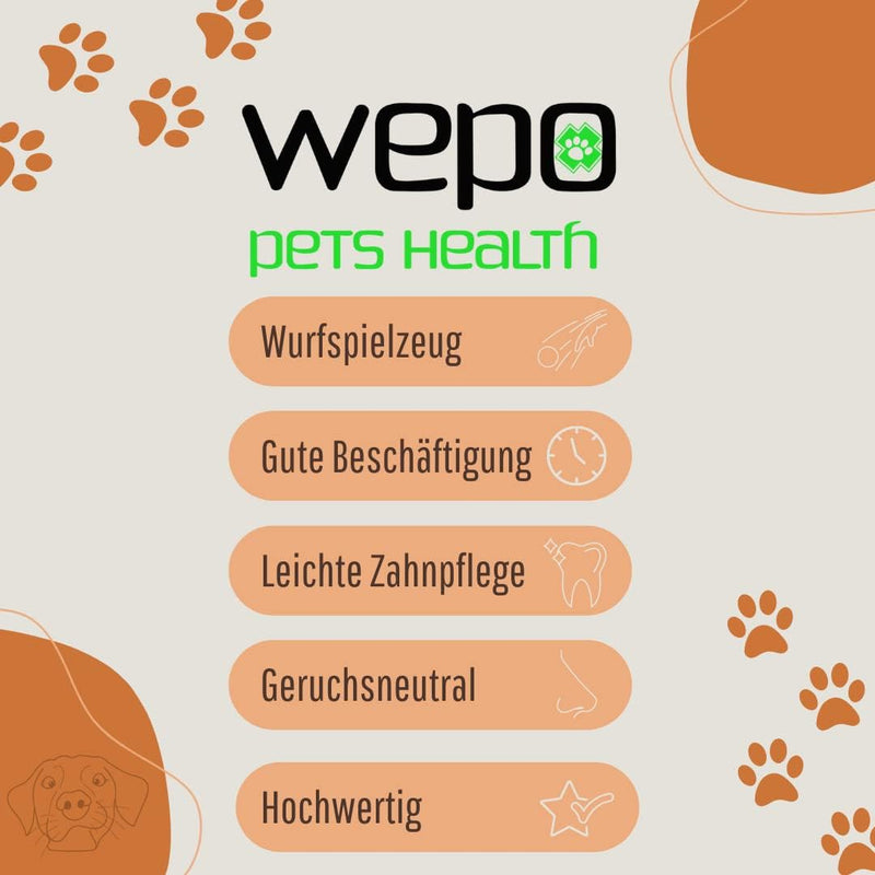 WEPO - Wurfball 3er Set - Schleuderball mit Seil-PET_SUPPLIES-EKNA GmbH & Co. KG