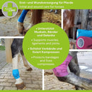 LisaCare Verbandsmaterial - 3er-Set Pferdemix - 5cm, 7,5cm & 10cm x 4,5m - Mullbinden-PET_SUPPLIES-EKNA GmbH & Co. KG