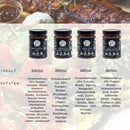 Fred & Fred BBQ Saucen Geschenkset - 4x 290g Glas - Würzsaucen für Marinade & BBQ-GROCERY-EKNA GmbH & Co. KG