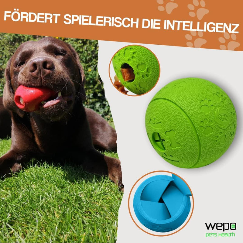 WEPO - Snackball Hund -Intelligenzspielzeug Ø 8cm - 4er Set-PET_SUPPLIES-EKNA GmbH & Co. KG