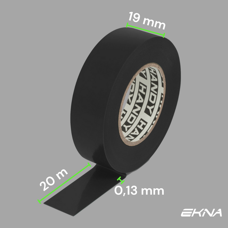 EKNA - Isolierband - 10 bunte Rollen - 19mmx20m-EKNA GmbH & Co. KG