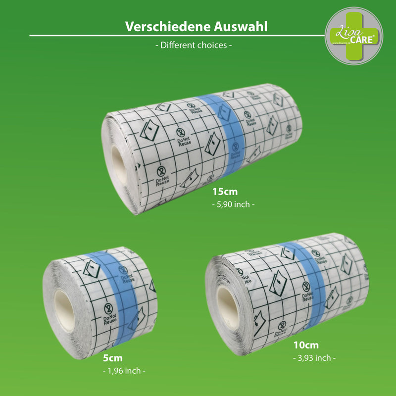 LisaCare - Duschpflaster/Duschfolie - PU Tape - Tattoopflaster - Verschiedene Größen-HEALTH_PERSONAL_CARE-EKNA GmbH & Co. KG