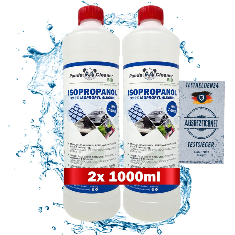 PandaCleaner Reinigungsalkohol Isopropanol - Isopropylalkohol - Div. Größen-Isopropanol-EKNA GmbH & Co. KG