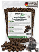 WEPO - Rinderlungen - Hunde Leckerlis - 1kg Rinderlungen-Trainings-Happen