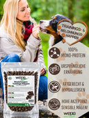 WEPO - Rinderlungen - Hunde Leckerlis - 1kg Rinderlungen-Trainings-Happen