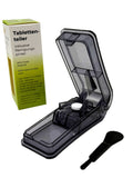 LisaCare - Tablettenteiler - Tablettenschneider mit Tablettenfach - Blau & Schwarz-HEALTH_PERSONAL_CARE-EKNA GmbH & Co. KG