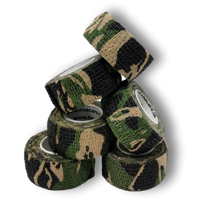 LisaCare Pflaster Bandagen 2,5cm & 5cm x 4,5m - 6er Camouflage-Mix-HEALTH_PERSONAL_CARE-EKNA GmbH & Co. KG