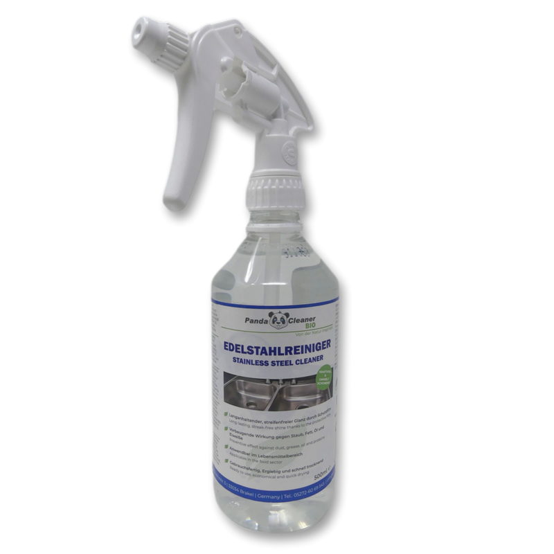 PandaCleaner Edelstahlreiniger & Pflege - 500ml-Reiniger-EKNA GmbH & Co. KG