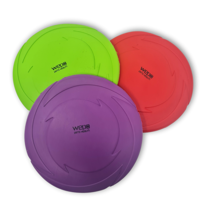 WEPO - Wurfspielzeug - Hunde Frisbee Ø 15cm - Wasserspielzeug - 3er Set-PET_SUPPLIES-EKNA GmbH & Co. KG