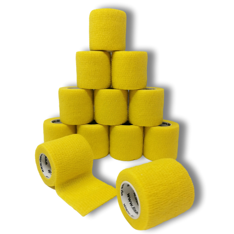 LisaCare Bandagen - LATEXFREI - 5cm x 4,5m - 12er Set - Div. Farben-HEALTH_PERSONAL_CARE-EKNA GmbH & Co. KG