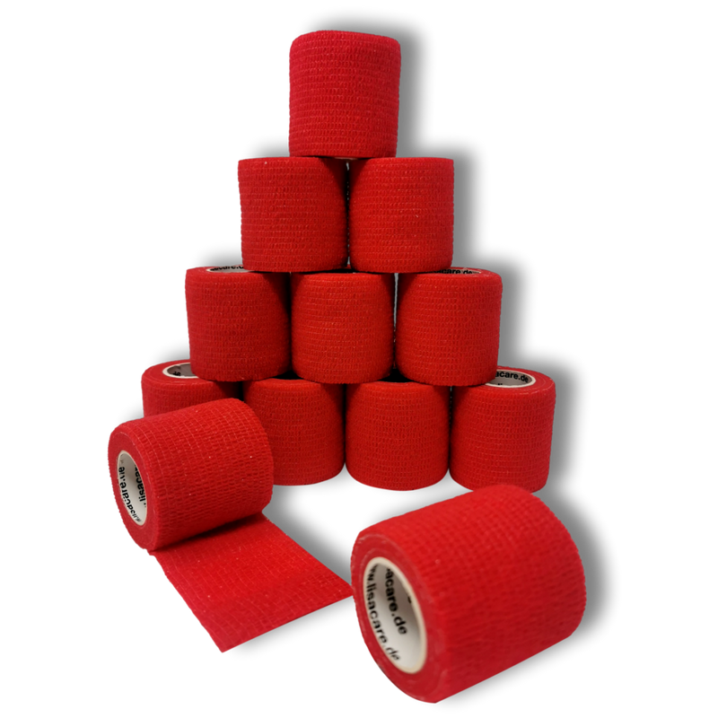 LisaCare Bandagen - LATEXFREI - 5cm x 4,5m - 12er Set - Div. Farben-HEALTH_PERSONAL_CARE-EKNA GmbH & Co. KG