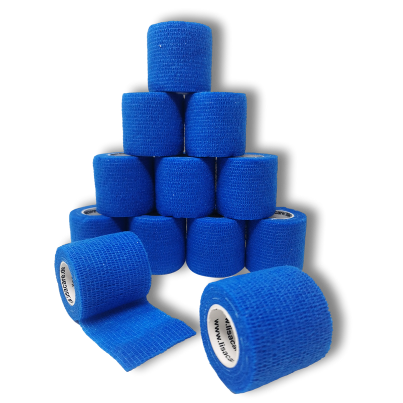 LisaCare Bandagen - LATEXFREI - 5cm x 4,5m - 12er Set - Div. Farben-HEALTH_PERSONAL_CARE-EKNA GmbH & Co. KG