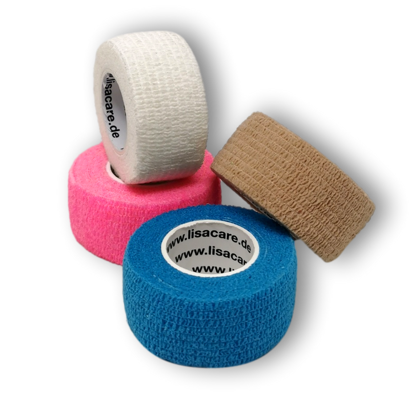 LisaCare Fingerpflaster - 4er-Sets mit Farbauswahl - Pflasterverband 2,5cm x 4,5m-HEALTH_PERSONAL_CARE-EKNA GmbH & Co. KG
