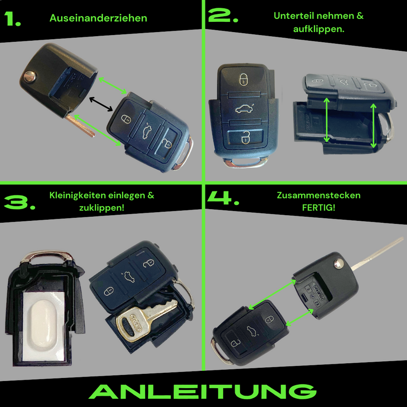 EKNA Fake Autoschlüssel - Autoschlüssel Safe - Secret Key - Autoschlüssel Box - Geheimfach unauffällig & täuschend echt-HOME_FURNITURE_AND_DECOR-EKNA GmbH & Co. KG