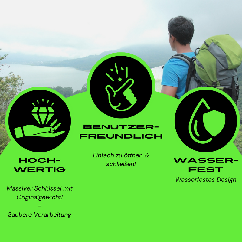 EKNA Fake Autoschlüssel - Autoschlüssel Safe - Secret Key - Autoschlüssel Box - Geheimfach unauffällig & täuschend echt-HOME_FURNITURE_AND_DECOR-EKNA GmbH & Co. KG