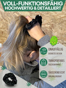 EKNA Haargummis mit Geldversteck - Reise-Gadgets für Frauen - Safe Urlaub - Versteck Wertsachen Geld - Scrunchies Geheimfach-HOME_FURNITURE_AND_DECOR-EKNA GmbH & Co. KG