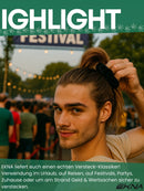 EKNA Haargummis mit Geldversteck - Reise-Gadgets für Frauen - Safe Urlaub - Versteck Wertsachen Geld - Scrunchies Geheimfach-HOME_FURNITURE_AND_DECOR-EKNA GmbH & Co. KG