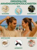 EKNA Haargummis mit Geldversteck - Reise-Gadgets für Frauen - Safe Urlaub - Versteck Wertsachen Geld - Scrunchies Geheimfach-HOME_FURNITURE_AND_DECOR-EKNA GmbH & Co. KG